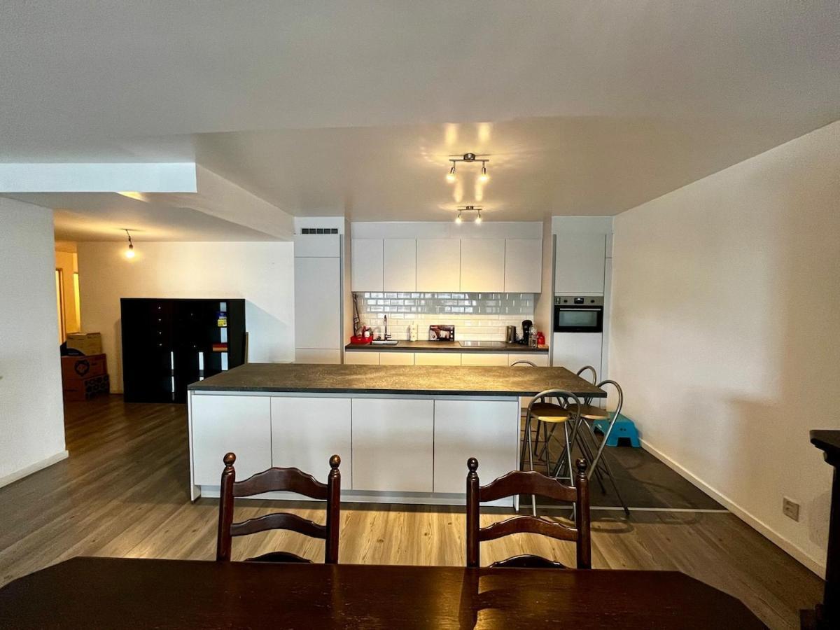 Big Apartment With Parking In Антверпен Экстерьер фото